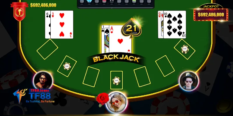 Kinh nghiệm giành chiến thắng khi kéo Blackjack TF88